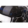 NVOLO - VISIBLE CARBON FINISH HELMET WITH HEADSETS