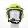 NVOLO - PAINTED WITH COLORS HIGH VISIBILITY CARBON HELMET WITH HEADSETS